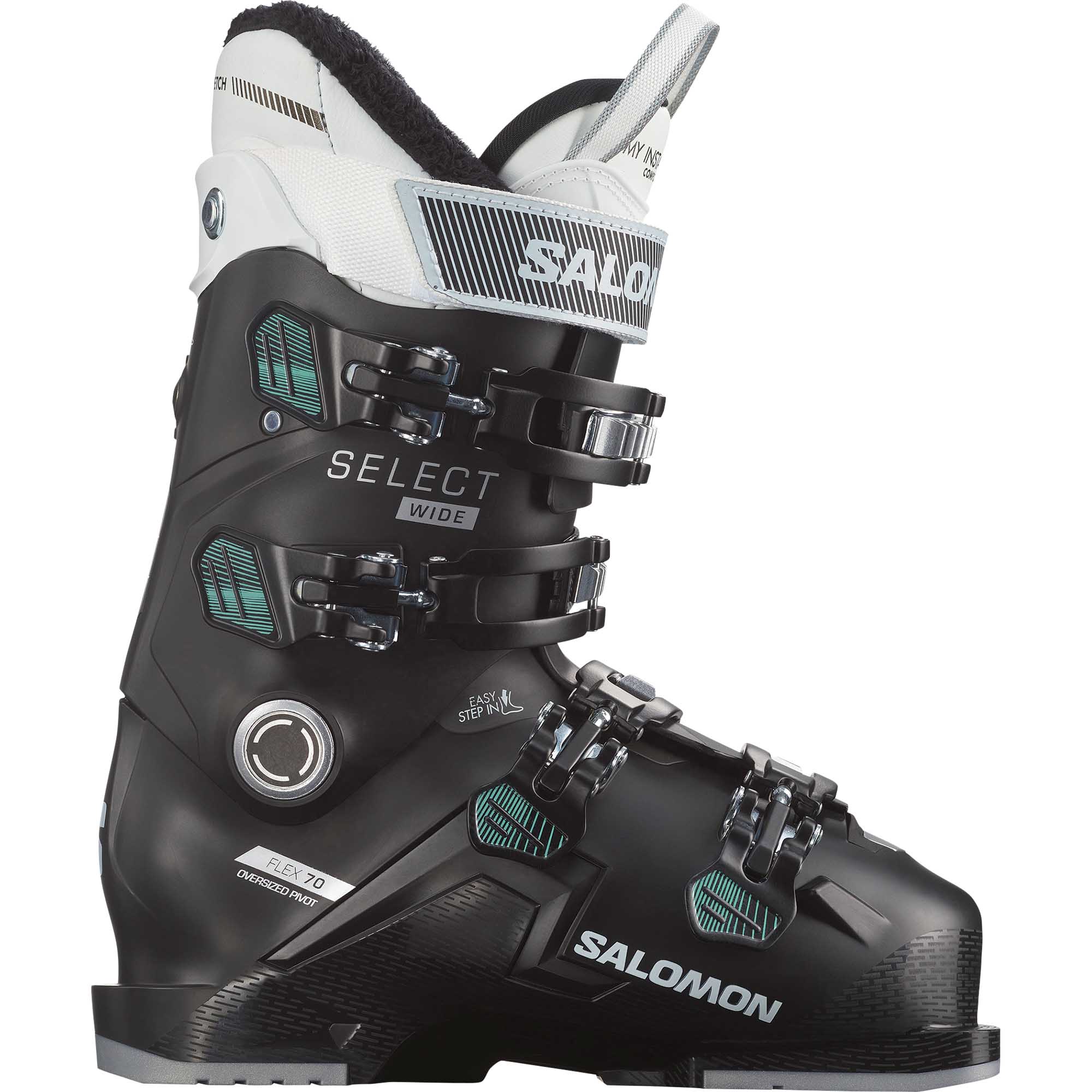 Photos - Ski Boots Salomon Select 70 Wide Women's , 23/23.5 Black/White  L473433  2024