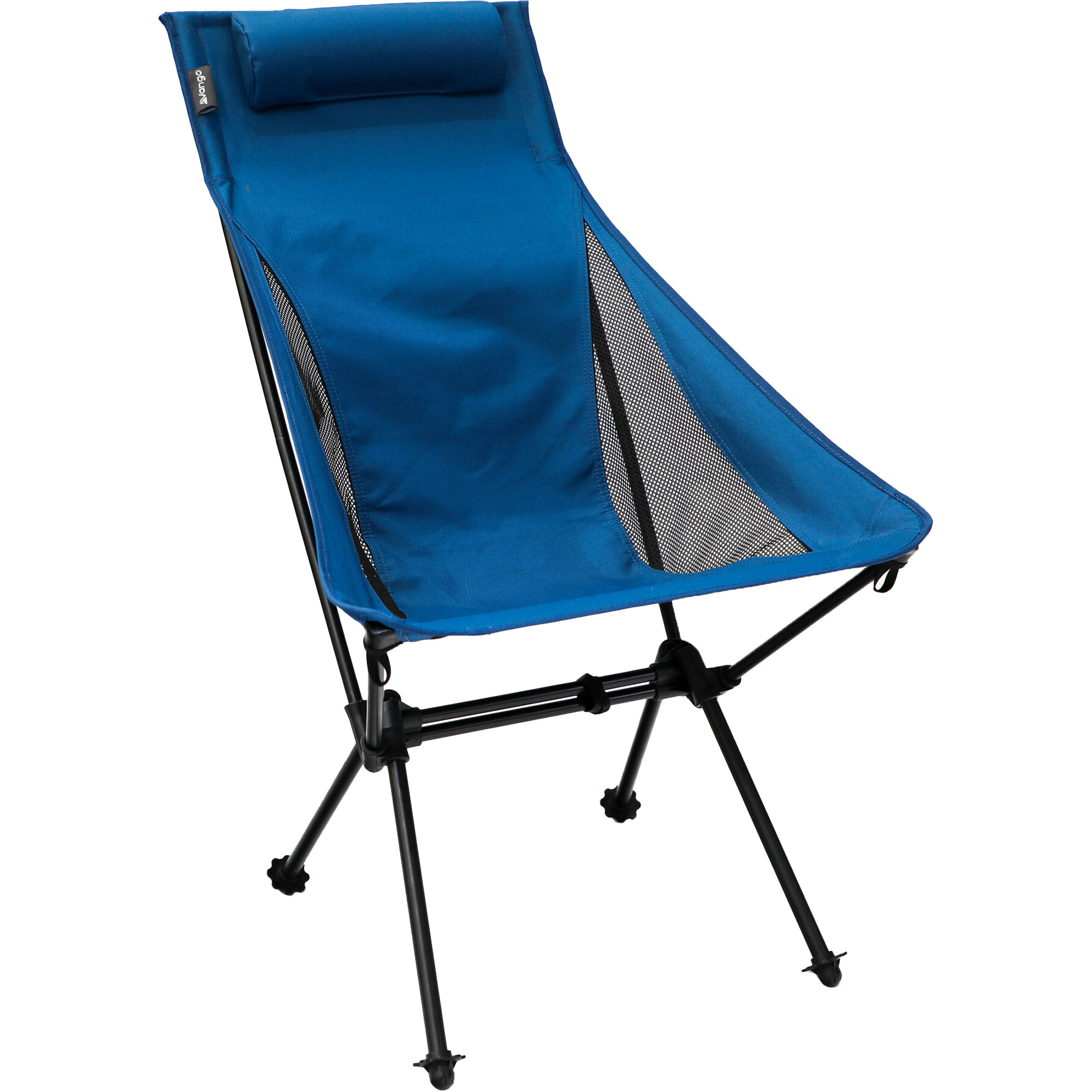 Photos - Outdoor Furniture Vango Micro Tall Recline High Back Camping Chair, Mykonos Blue CHUMICRO000 