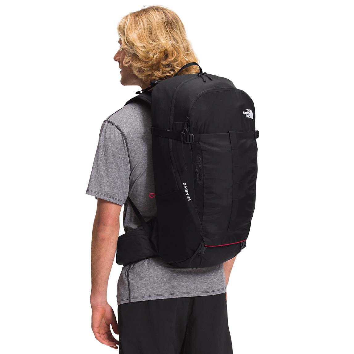 Photos - Backpack The North Face Basin 36 Hiking , 36L TNF Black/TNF Black NF0A52CXK 
