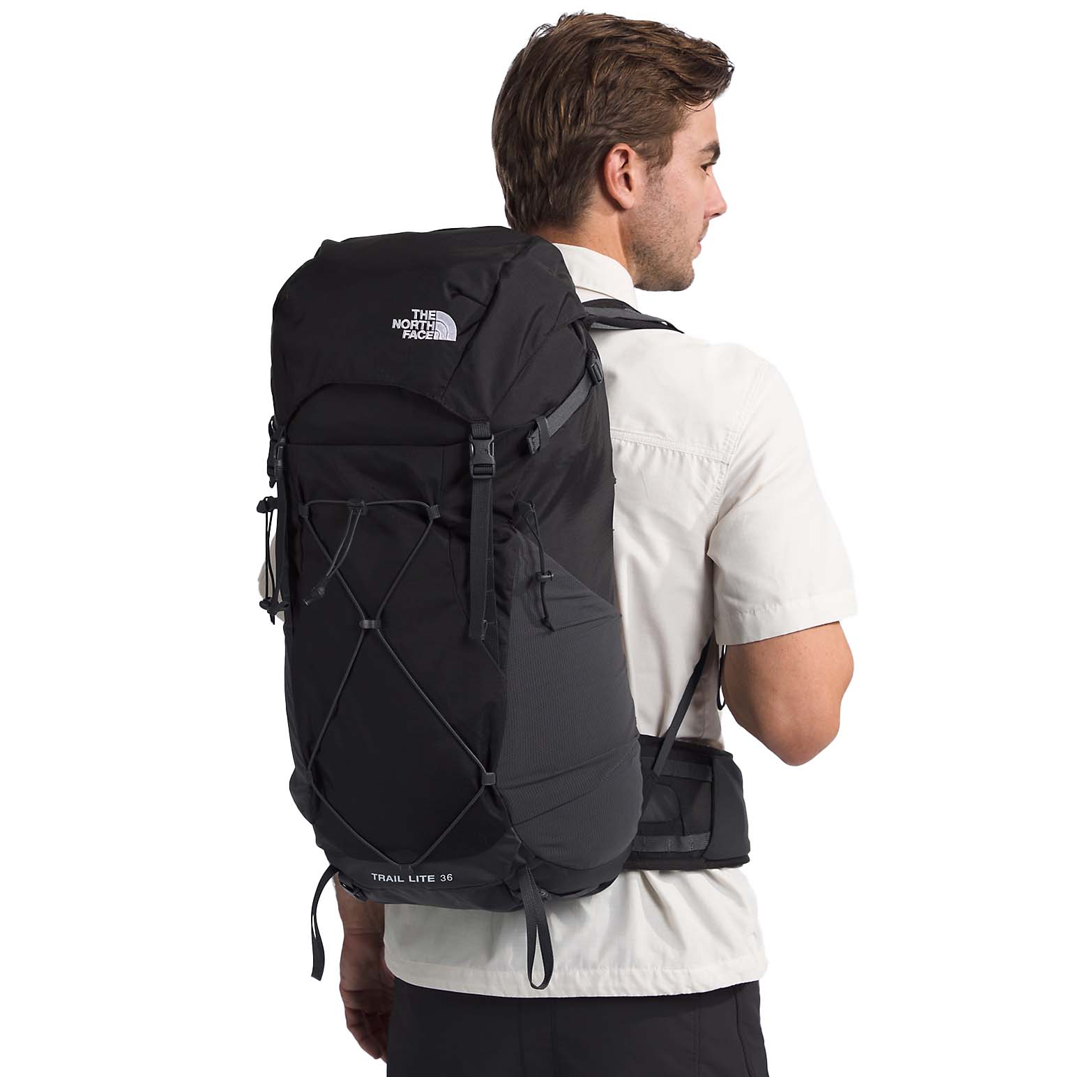 Photos - Backpack The North Face Trail Lite 36 Hiking /Day Pack L/XL, TNF Black NF0A 