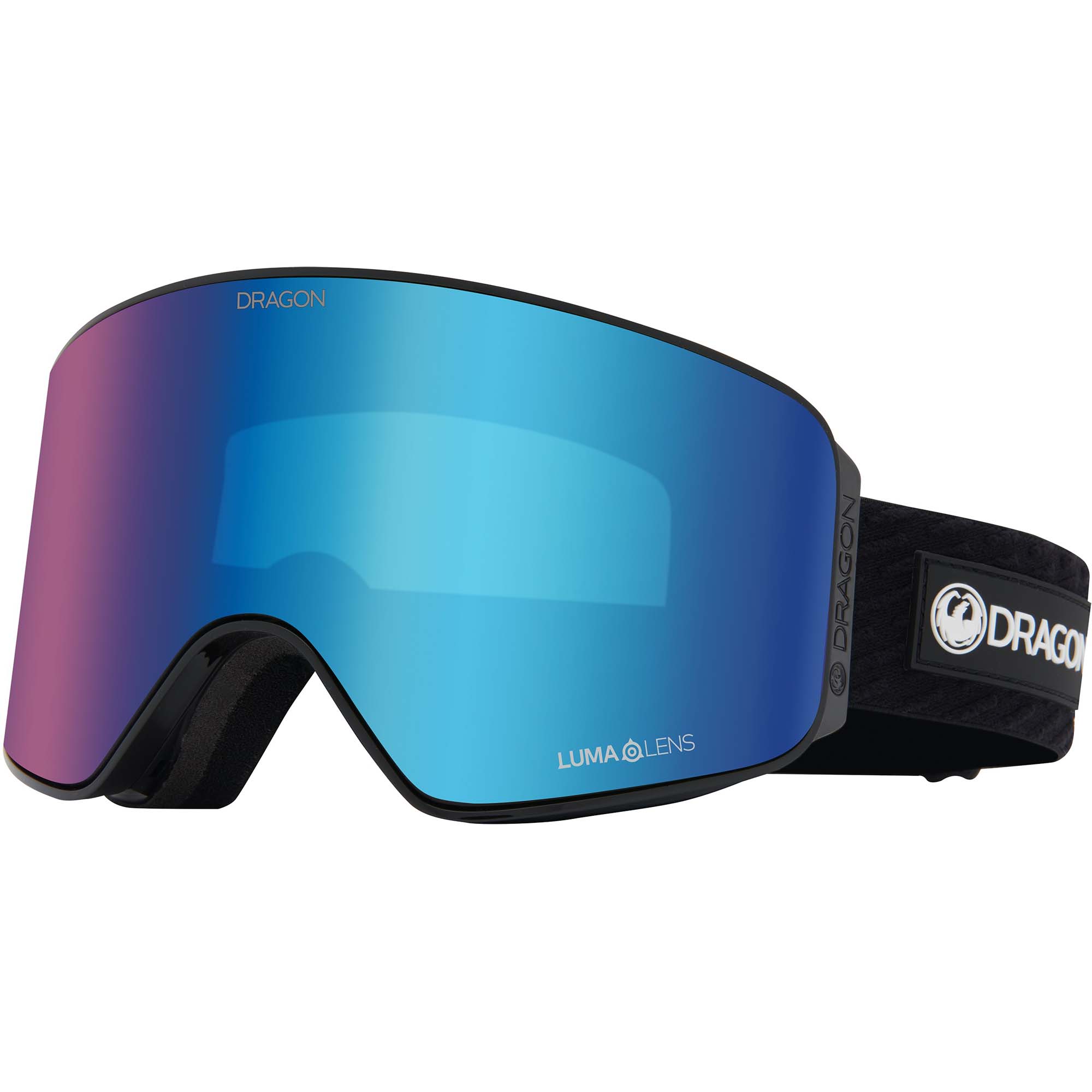 Photos - Ski Goggles Dragon NFX MAG OTG Ski/Snow Goggles, M Icon Frame/LL Blue Ion DRG150/61320 