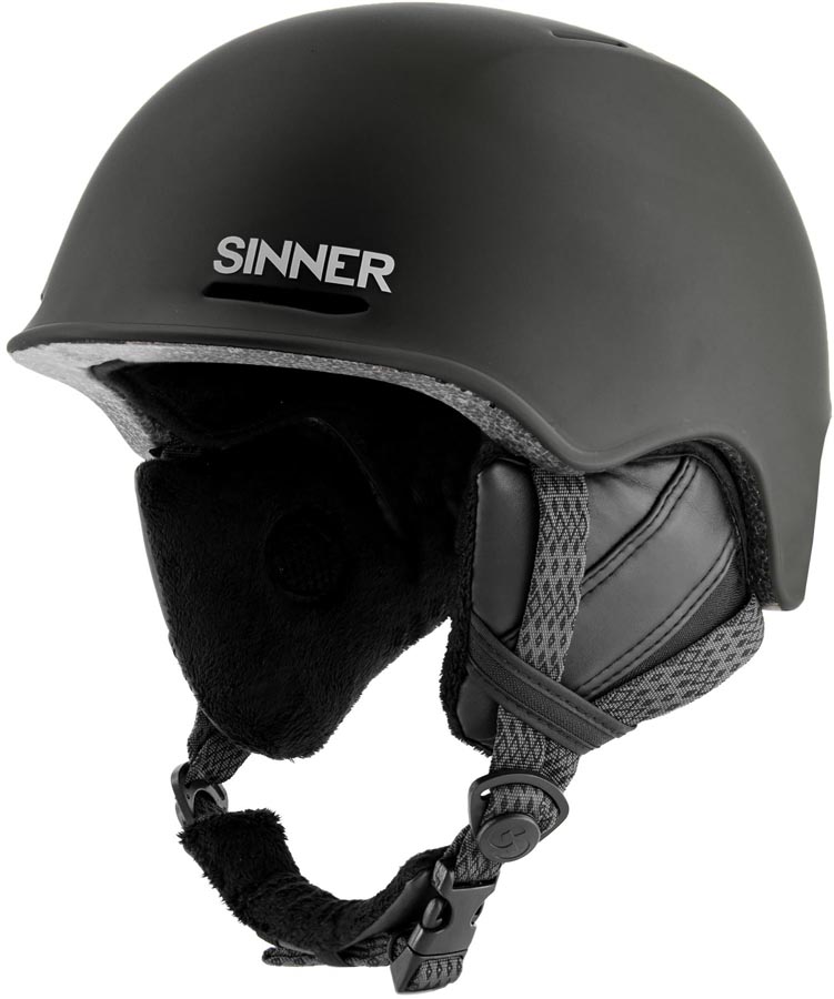 Photos - Ski Helmet Sinner Fortune Ski/Snowboard Helmet M Matte Black SIHE-145-10B-57 