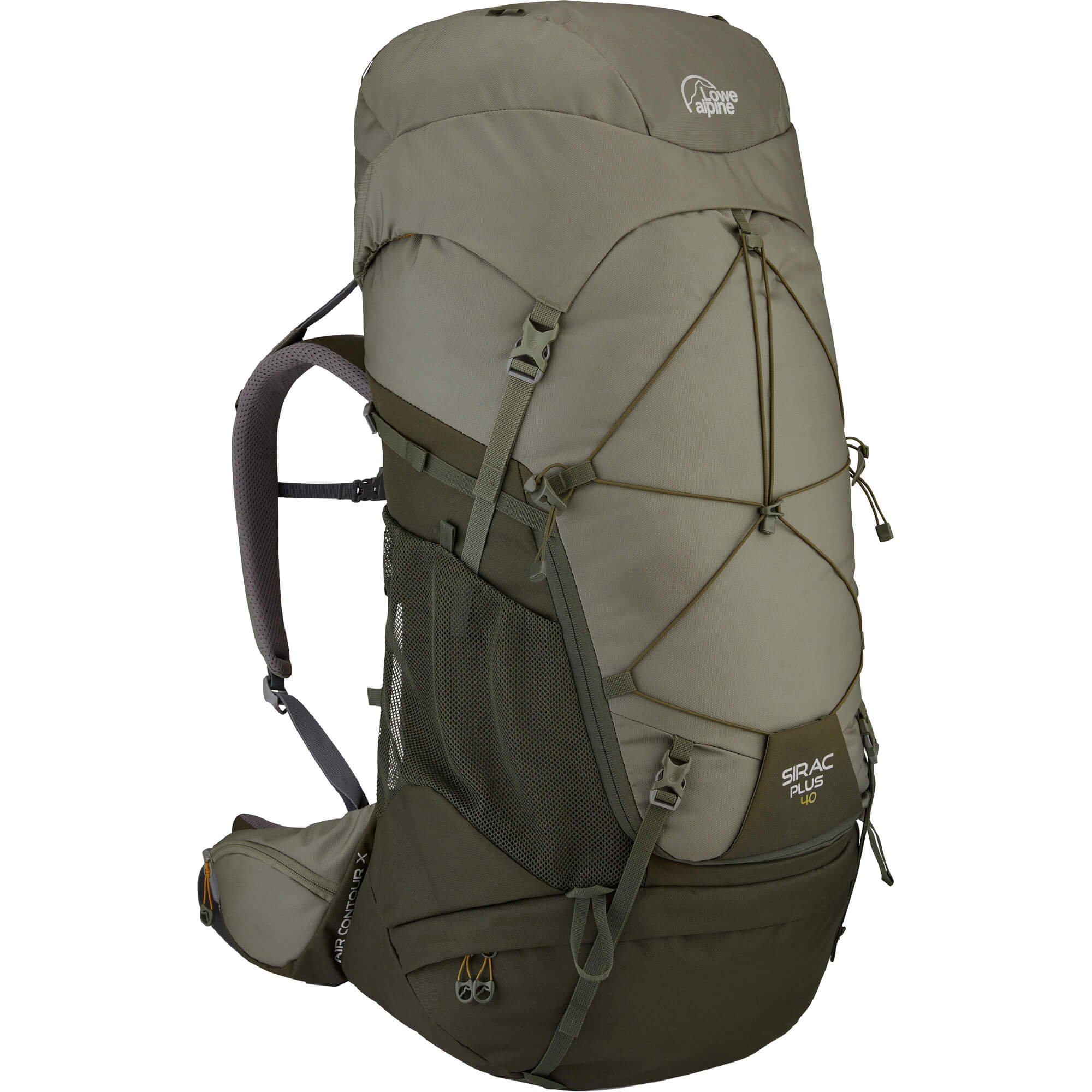 Photos - Backpack Lowe Alpine Sirac Plus 40 Trekking Pack, 40L | M/L Light Khaki/Army FMQ-48 
