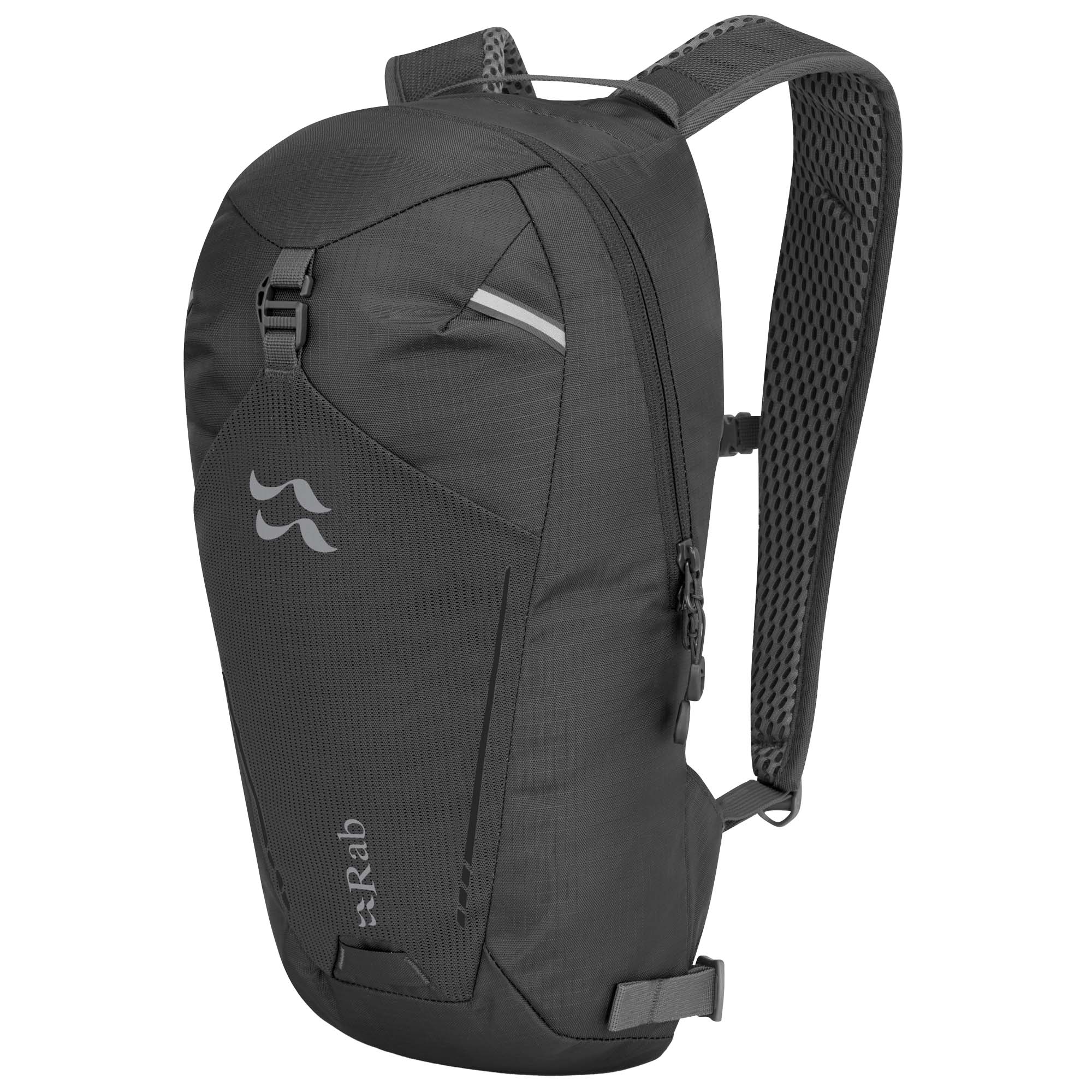 Photos - Backpack Rab Tensor 10 Lightweight Hiking , 10L Black QAP-03-BLK-10 