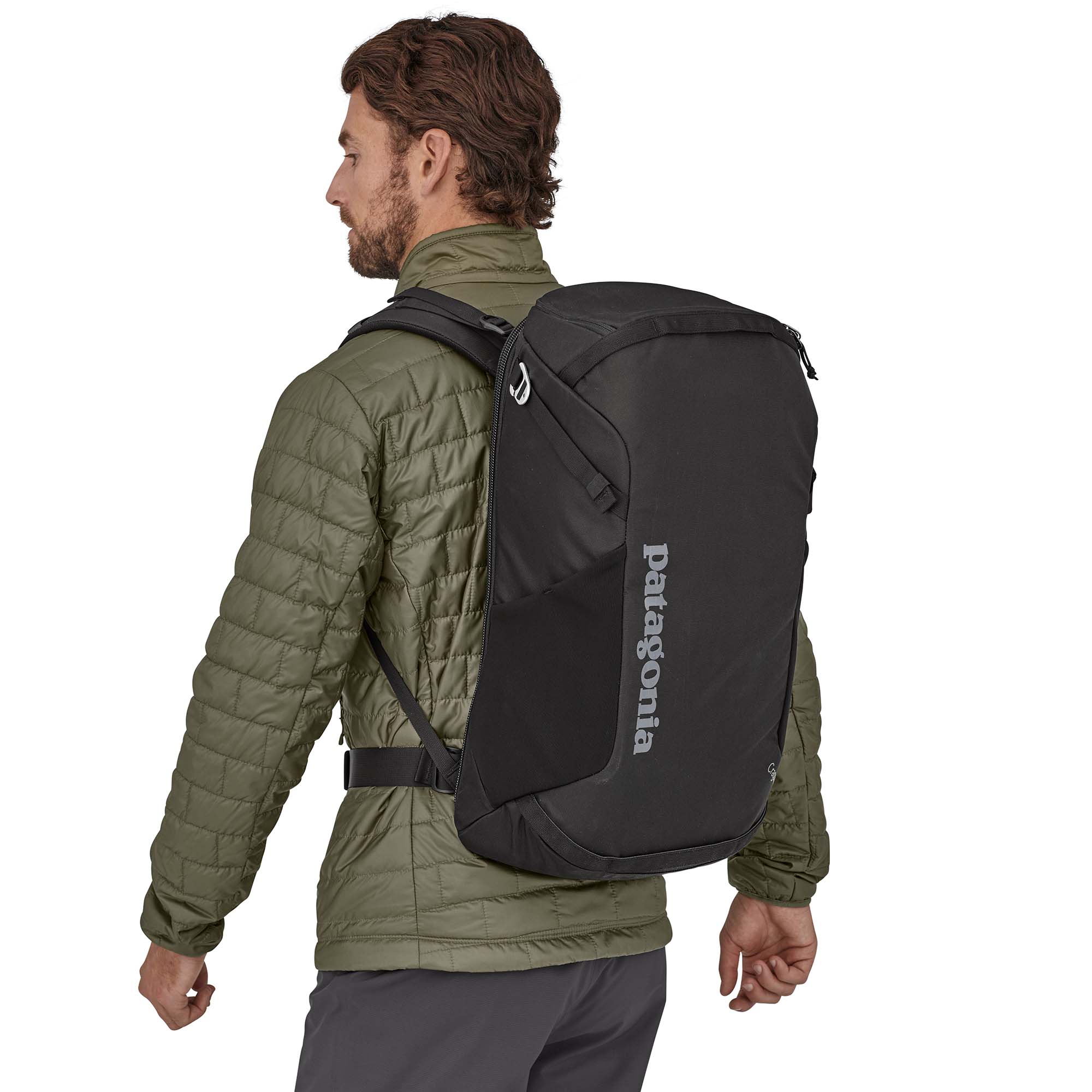 Photos - Backpack Patagonia Cragsmith 32L Hiking/Climbing , S Black/Grey Logo 48056 
