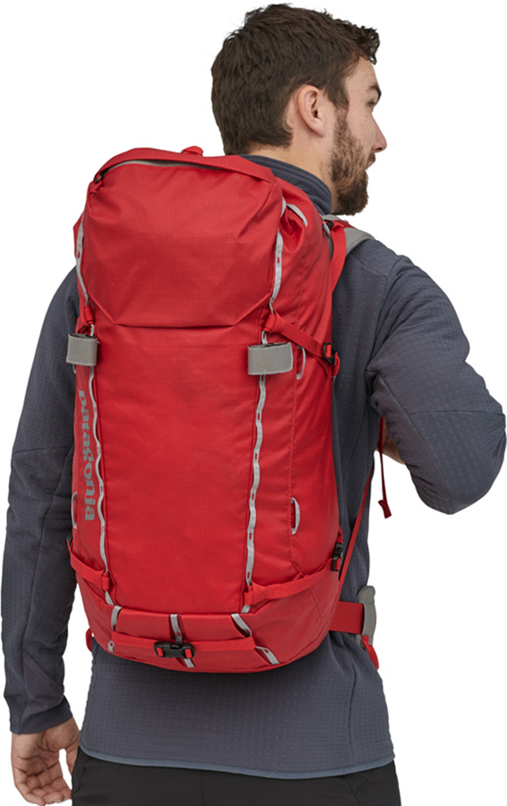 Photos - Backpack Patagonia Ascensionist 35L Climbing & Hiking , S/M Fire 47985-FRE 