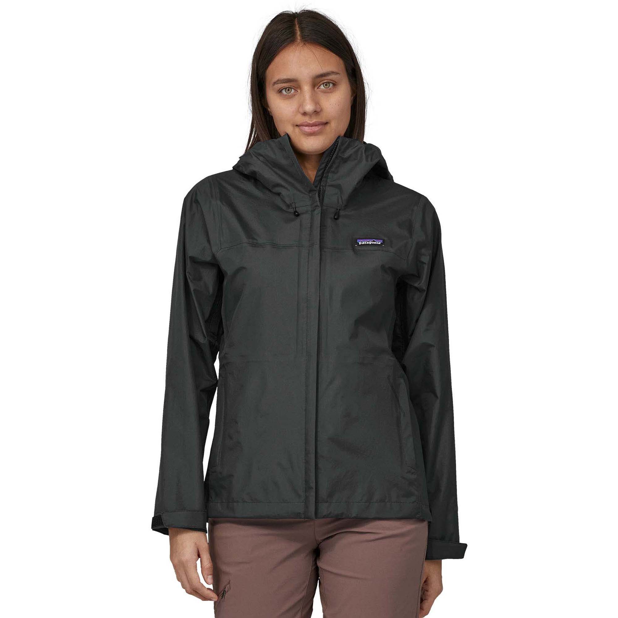 Photos - Trekking Clothes Patagonia Torrentshell 3L Women's Waterproof Jacket, UK 8 Black 85246-BLK
