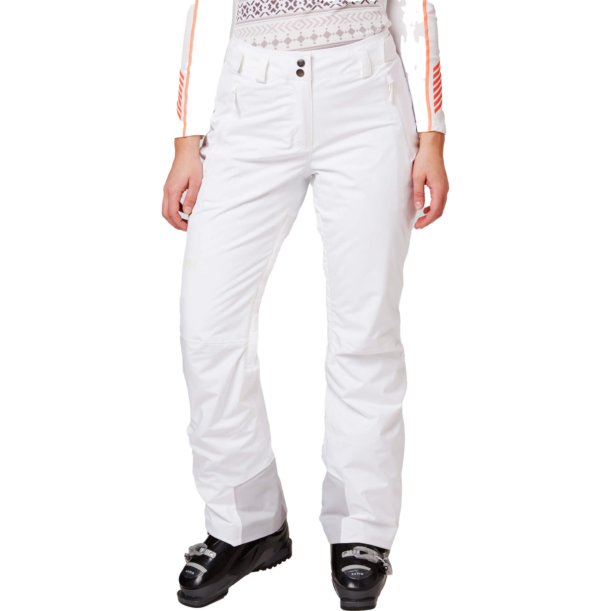 Photos - Ski Wear Helly Hansen Legendary Women's Insulated Ski Pants, UK 12 White 65683001-M 