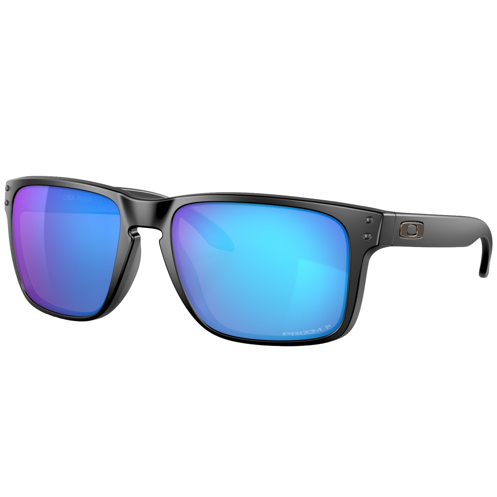 Photos - Sunglasses Oakley Holbrook XL , XL Black/Sapphired Polarized OO9417-2159 
