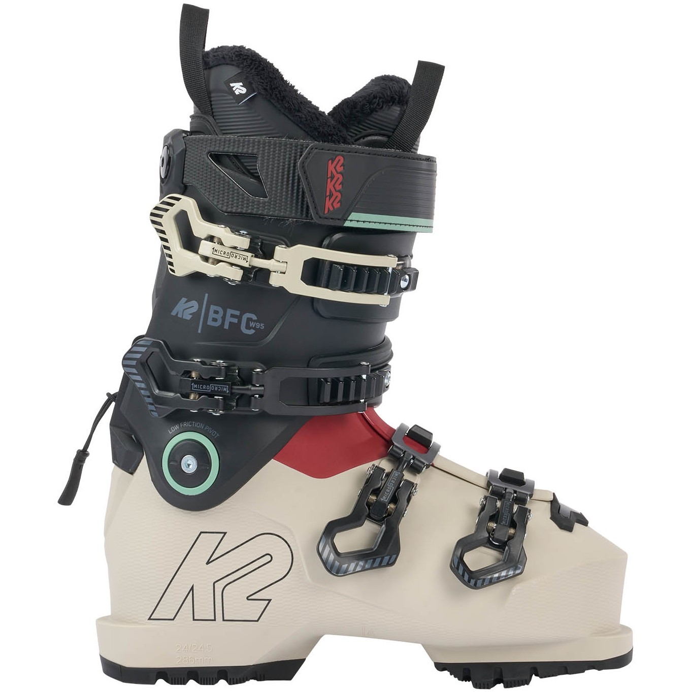 Photos - Ski Boots K2 BFC W 95 GripWalk Women's , 25/25.5 Brown/Black  10H2601.1  2024
