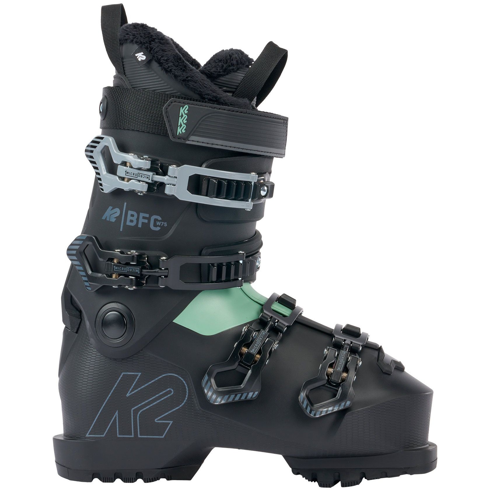 Photos - Ski Boots K2 BFC W 75 GripWalk Women's Ski Boot, 22/22.5 Black  10H2602.1  2024