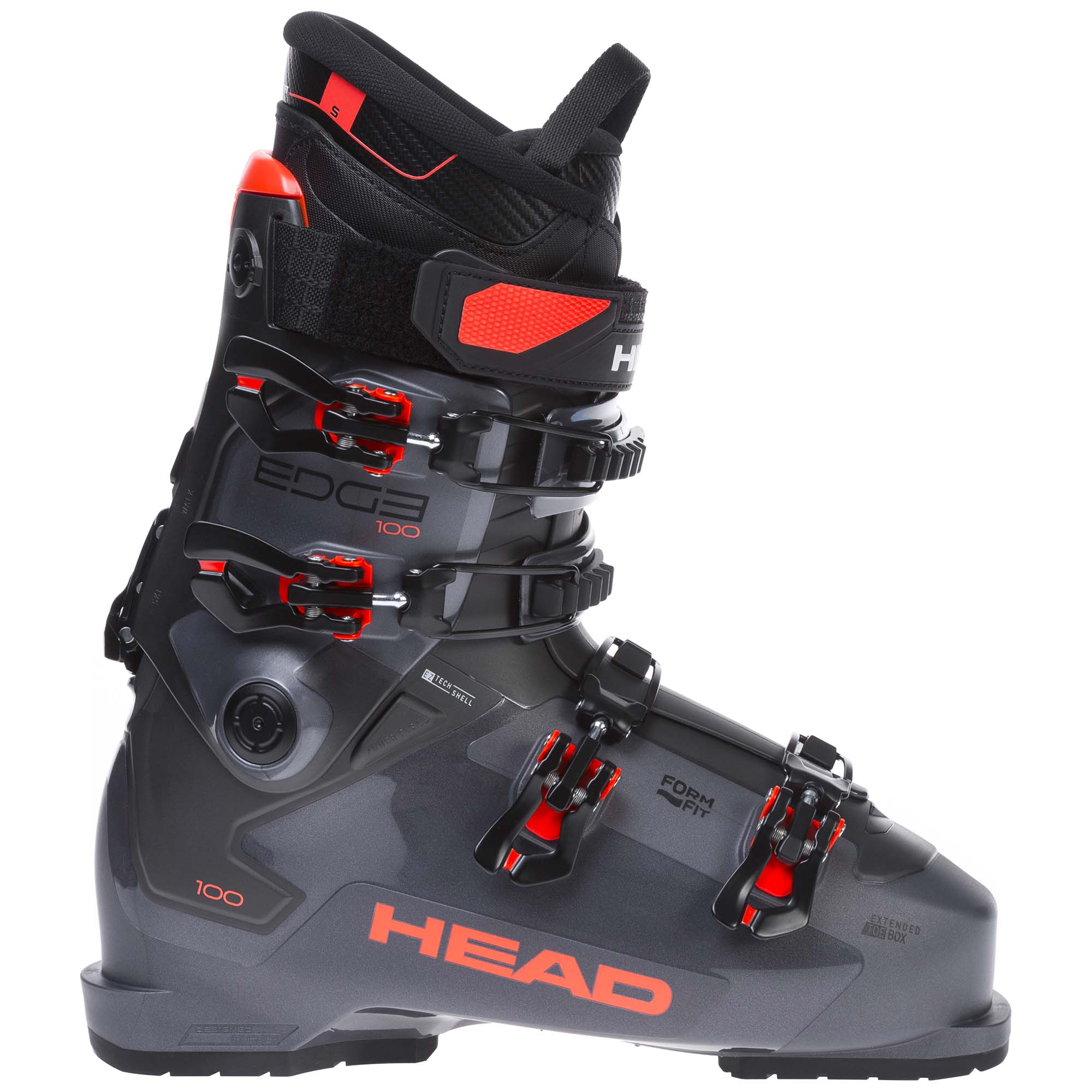 Photos - Ski Boots Head Edge 100 HV , 28/28.5 Anthracite/Red  603253  2024