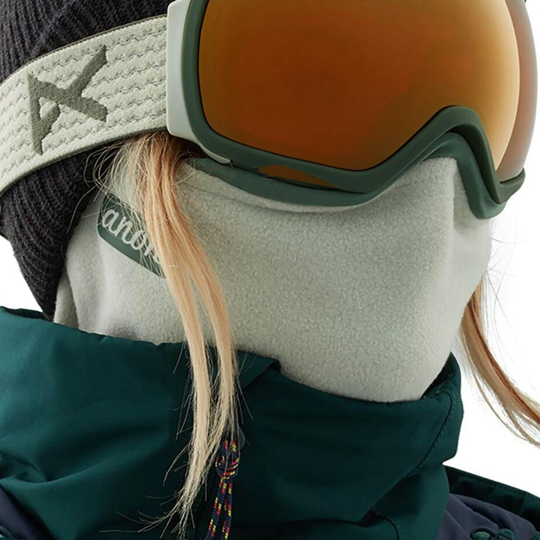 Photos - Ski Wear ANON Microfur MFI Fleece Neckwarmer, One Size Hedge 23813100300 