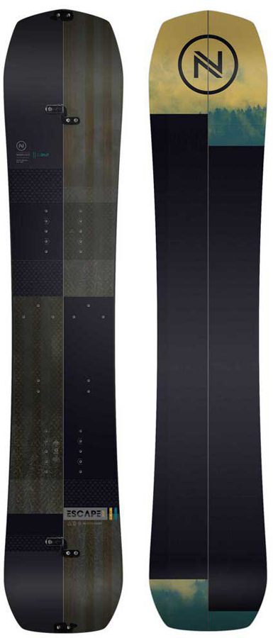 Nidecker Escape Positive Camber Splitboard 159cm, Grey