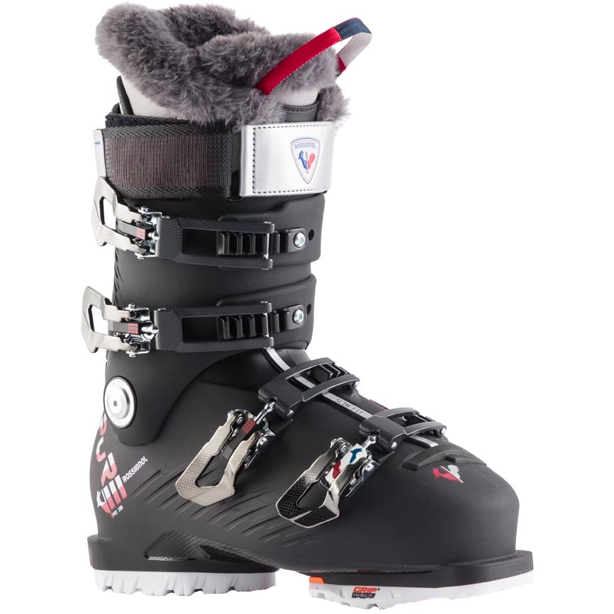 Photos - Ski Boots Rossignol Pure Pro 100 Women's , 26/26.5 Metal Charcoal  RBL2  2024