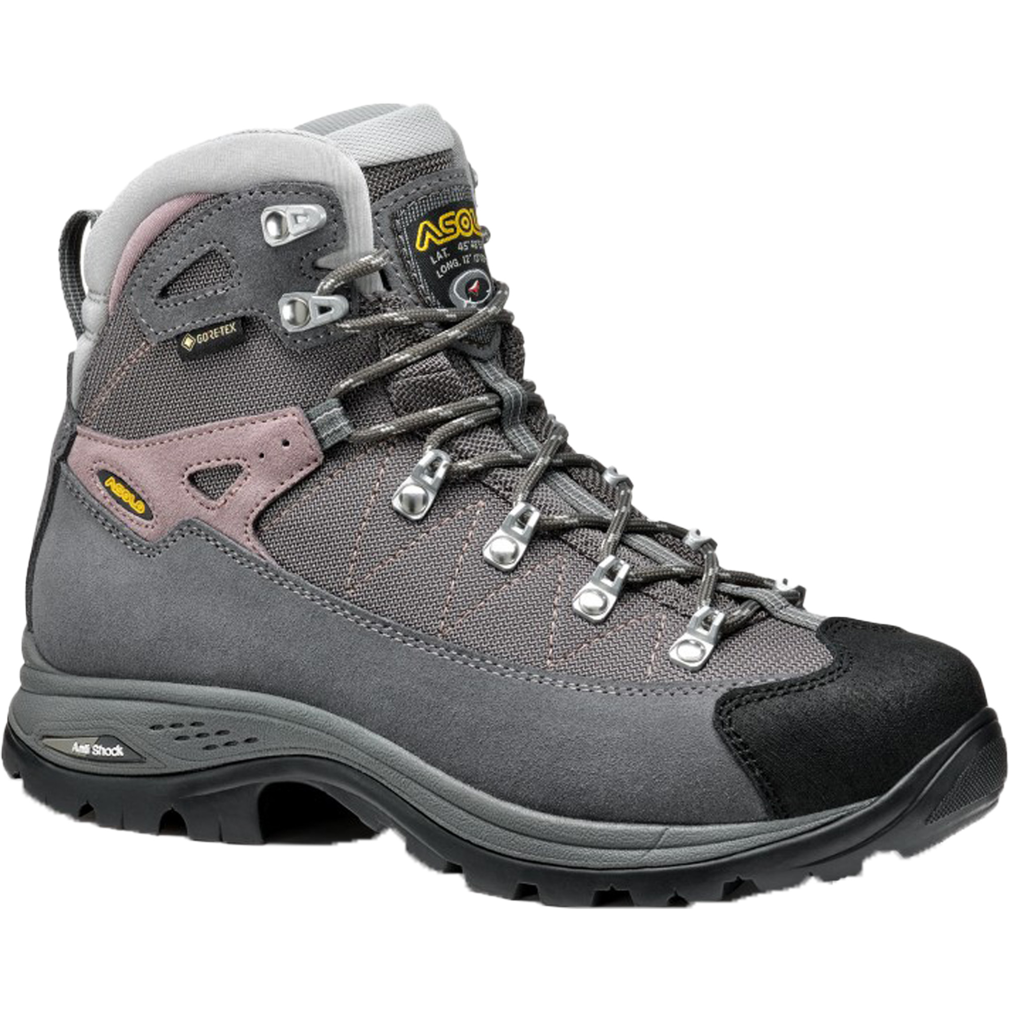 Asolo Finder GV Gore-tex Women%27s Hiking Boots, UK 6.5 Grey/Rose Taupe