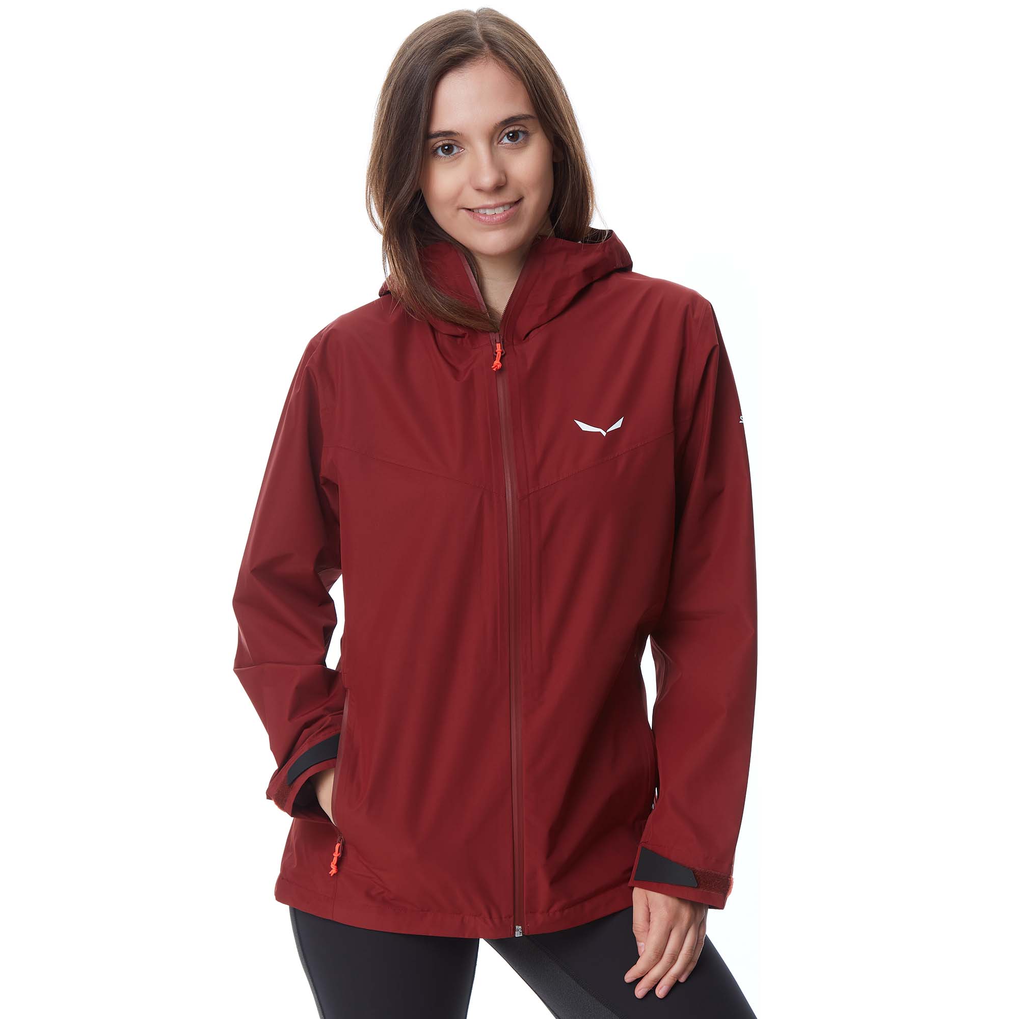 Salewa Puez Aqua 4 Women's Powertex 2.5L Jacket, Uk 10 Syrah