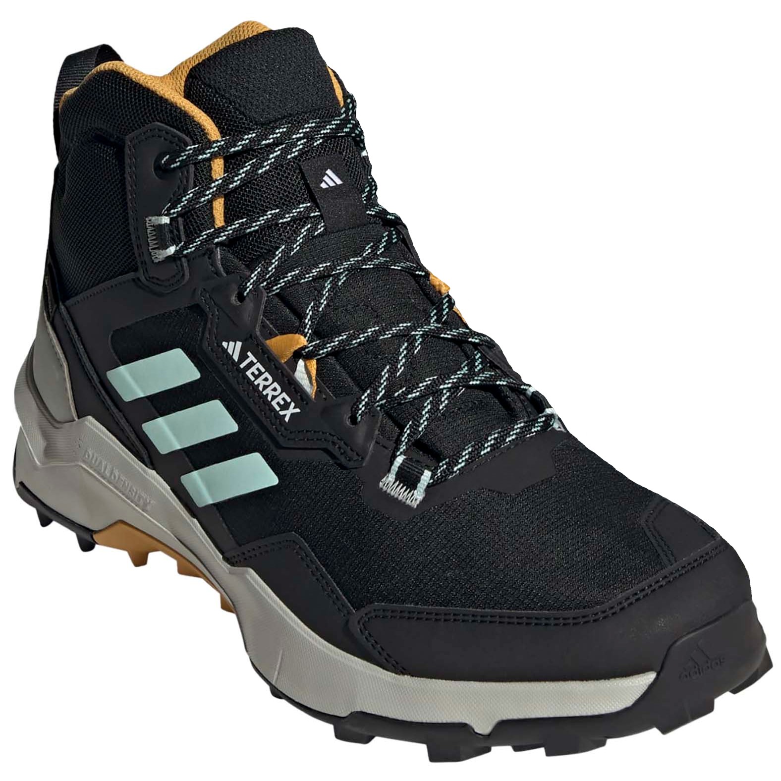 Photos - Trekking Shoes Adidas Terrex AX4 Mid GTX Hiking Shoes, UK 8 Black/Seflaq IF4849 