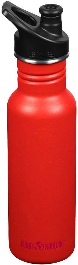 Photos - Water Bottle Klean Kanteen Classic 800ml Sports Cap , Tiger Lily K27CPPS-TL 