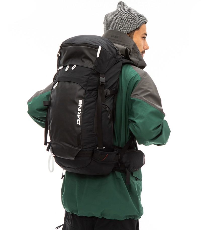 Photos - Backpack DAKINE Poacher 40 Snowboard/Ski , 40L Black D10003573 