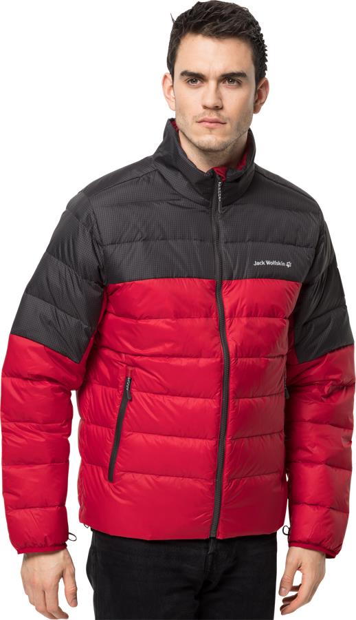 Jack Wolfskin DNA Tundra Men's Down Insulated Jacket, S Red Lacquer