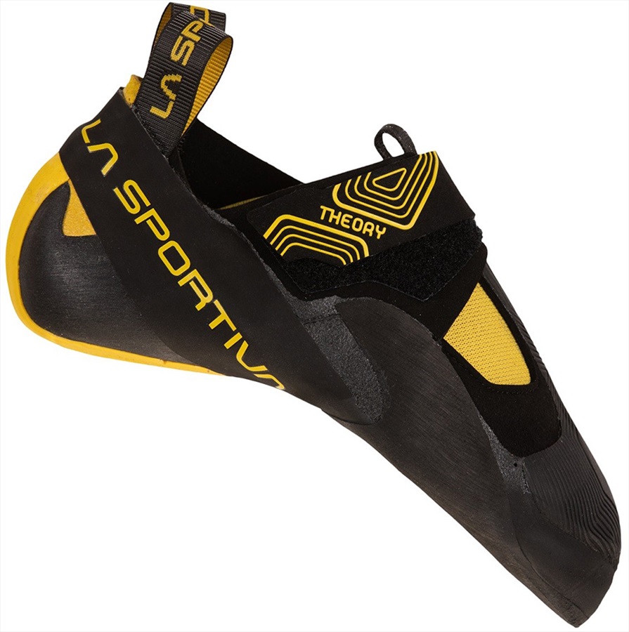 La Sportiva Theory Rock Climbing Shoe, Uk 8.5 Eu 42.5 Black/Yellow