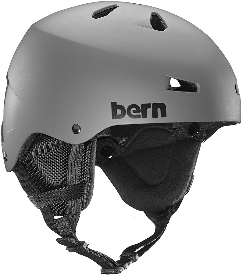 Bern Team Macon EPS Winter Ski/Snowboard Helmet S Matte Grey