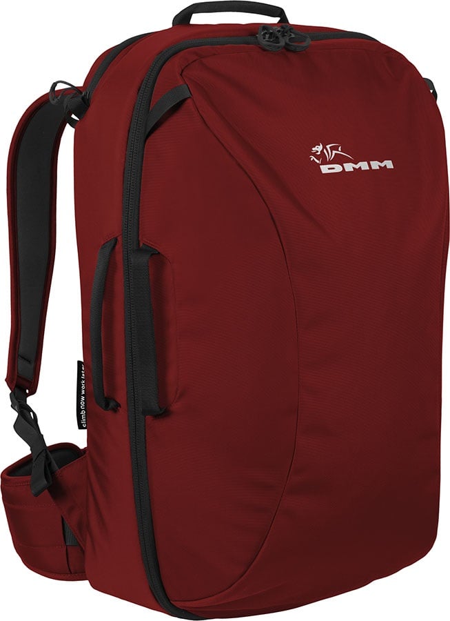 DMM Flight Climbing Bag/Travel Backpack, 45L Red