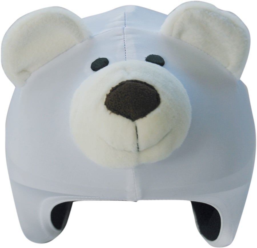 Coolcasc Animals Ski/Snowboard Helmet Cover, One Size, Polar Bear