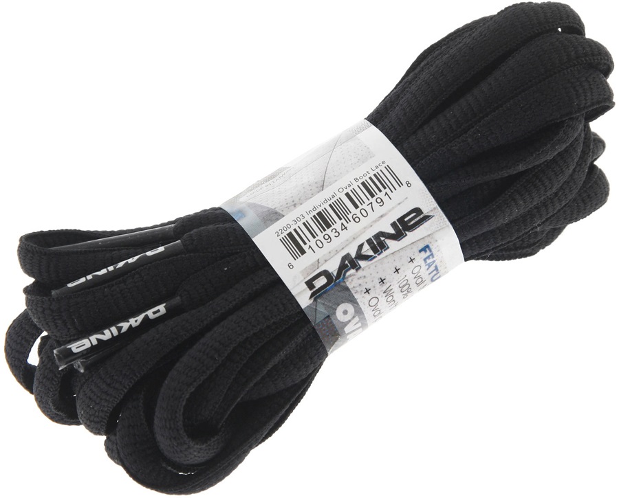 Dakine Oval Replacement Snowboard Boot Laces 228cm Black