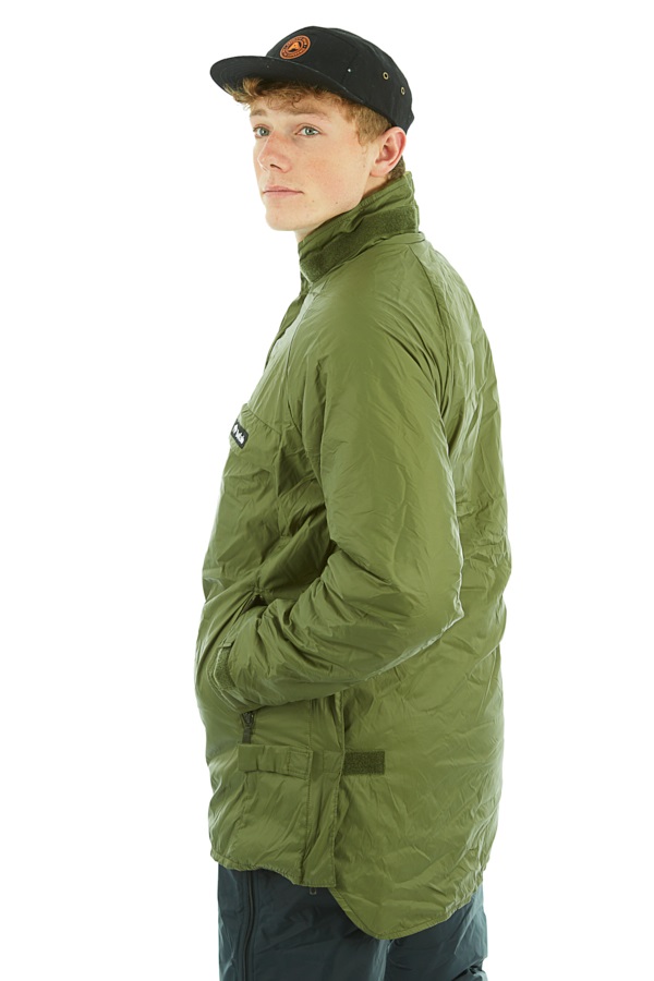 Buffalo Special 6 Shirt Pullover Technical All Weather Jacket, S Olive
