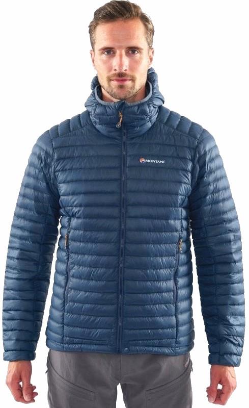 Montane Flylite Down Insulated Hiking/Walking Jacket, L Orion Blue