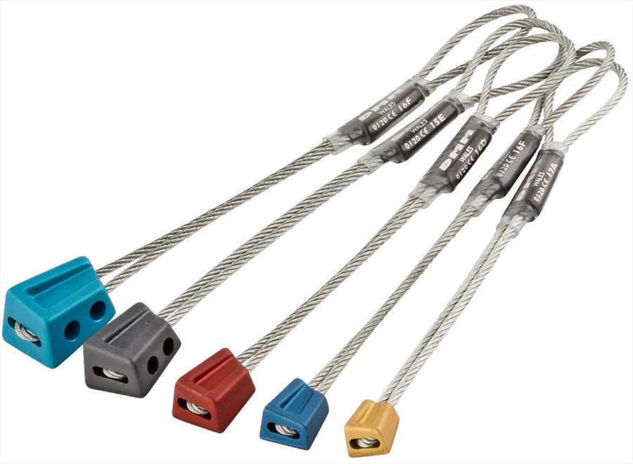 DMM Alloy Offset, Rock Climbing Nut Set, Sizes 711