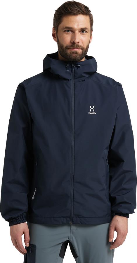 Haglofs Betula Men's Waterproof Gore-Tex® Jacket, Xl Tarn Blue
