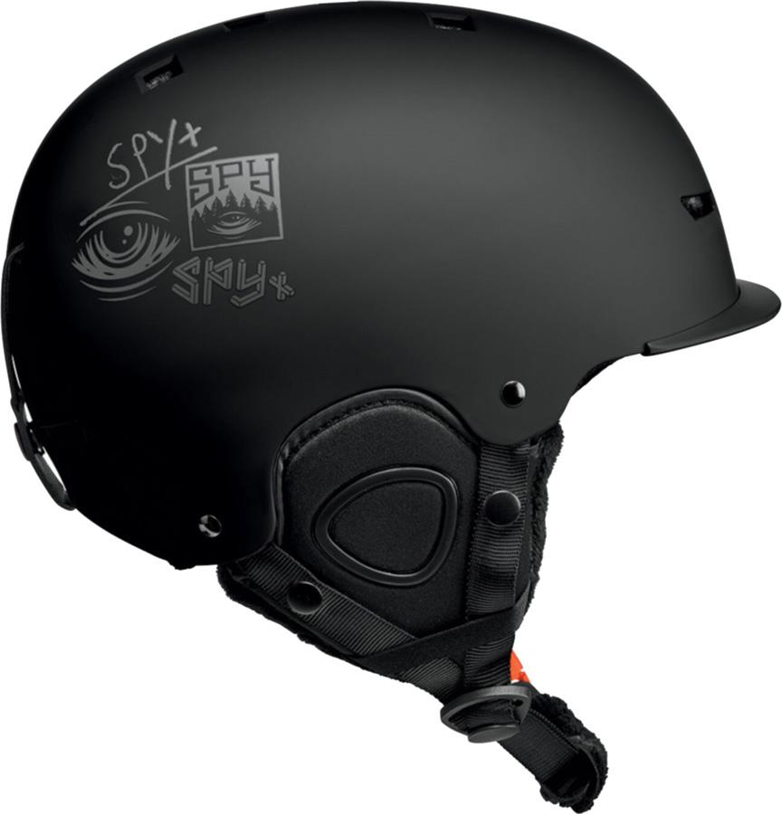 SPY Galactic Mips Snowboard/Ski Helmet, L Matte Black Eye Spy