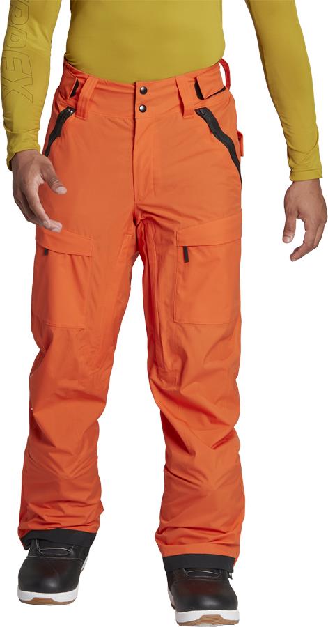 Adidas Terrex Men's Resort 2L Snowboard/Ski Shell Pants S Orange