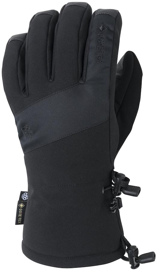686 Gore-Tex Linear Snowboard/Ski Gloves, M Black