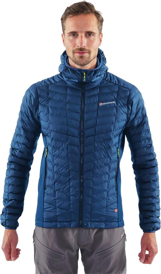 Montane Men's Icarus Stretch Insulated Hiking Jacket, M Narwhal Blue