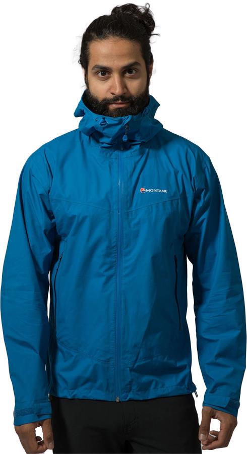 Montane Men's Pac Plus Men's Waterproof Shell Jacket, Xl Electric Blue