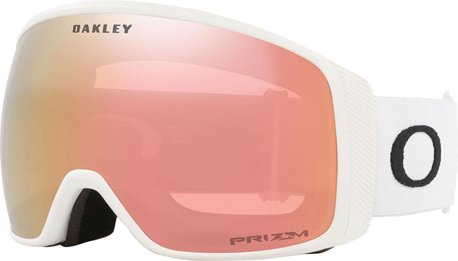 Oakley Flight Tracker L Prizm Rose Gold Snowboard/Ski Goggles L White