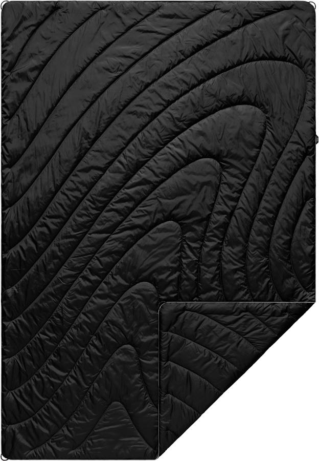 Rumpl Original Puffy Camping & Outdoor Blanket, 1P Black