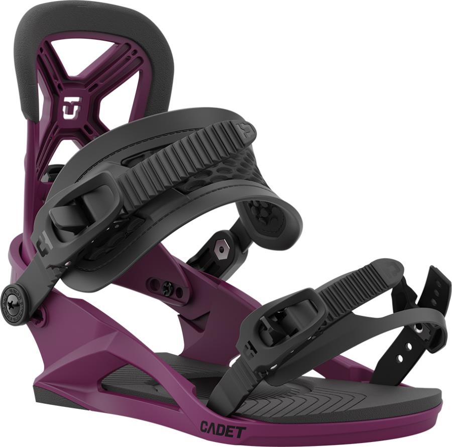 Union Cadet Kids Snowboard Bindings, M Purple 2023