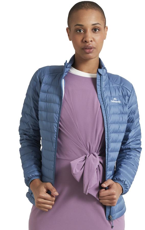 Kathmandu Heli Women's Insulated Down Jacket UK 12 Moonlight
