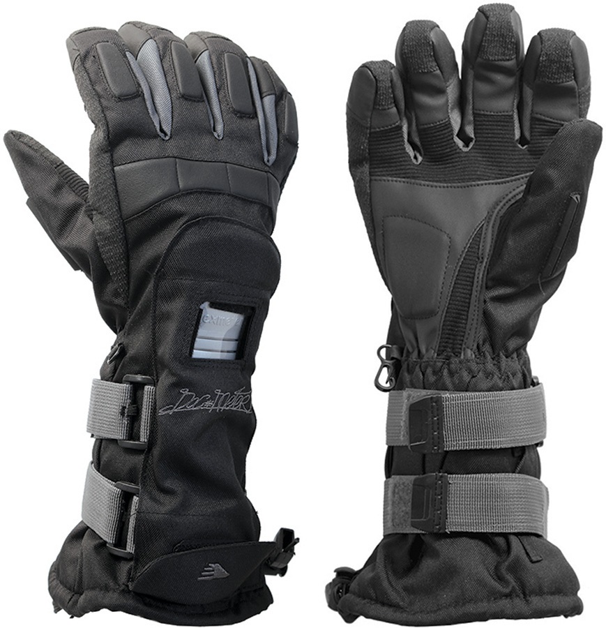 Demon Flexmeter Single Snowboard/Ski Gloves S Black