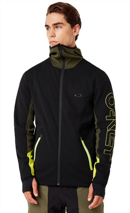 Oakley Hot Springs Thermal Mid-Layer Fleece, M Blackout