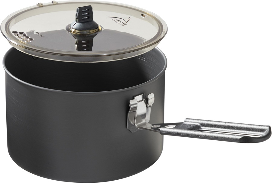 MSR Trail Lite Pot Camping Cookware, 1.3l Grey
