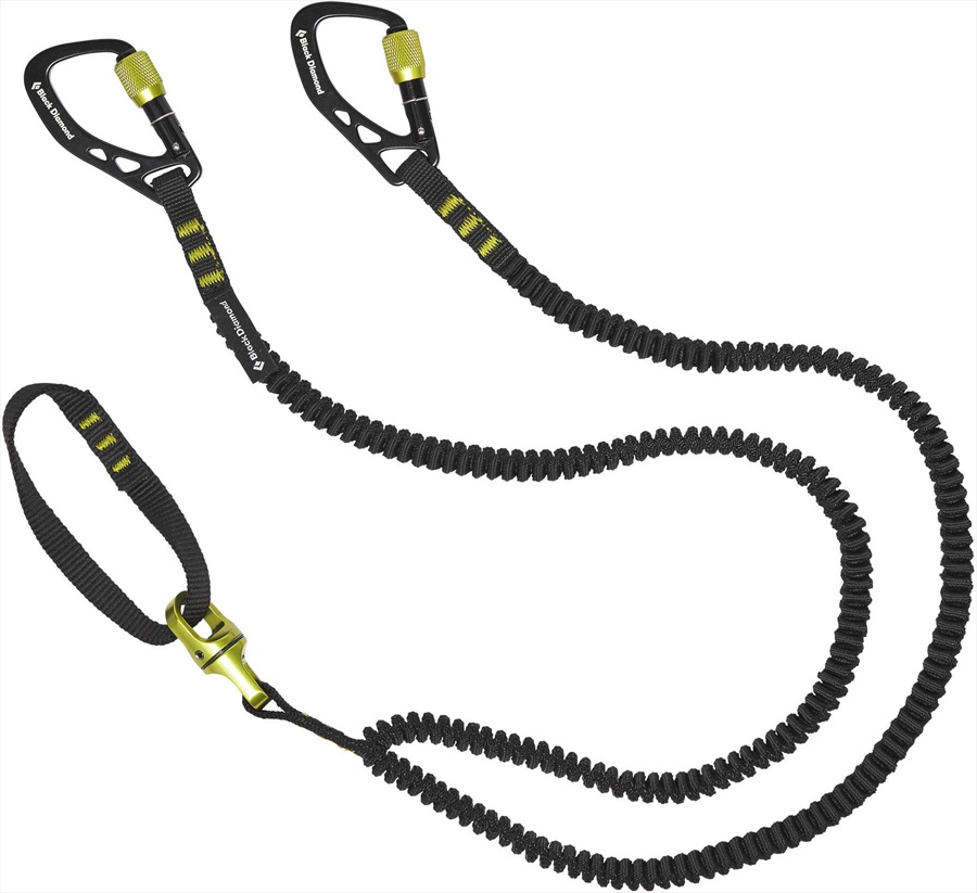 Black Diamond Spinner Leash Ice Axe Tethers, Black