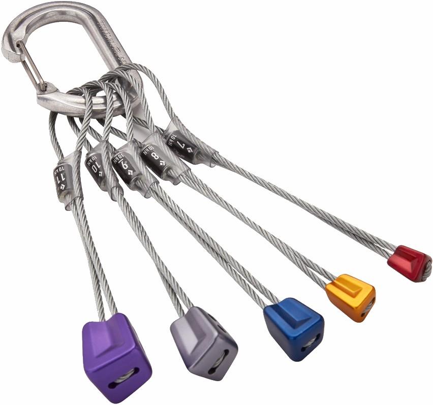 Black Diamond Offset Stopper Set 711 Rock Climbing Nuts