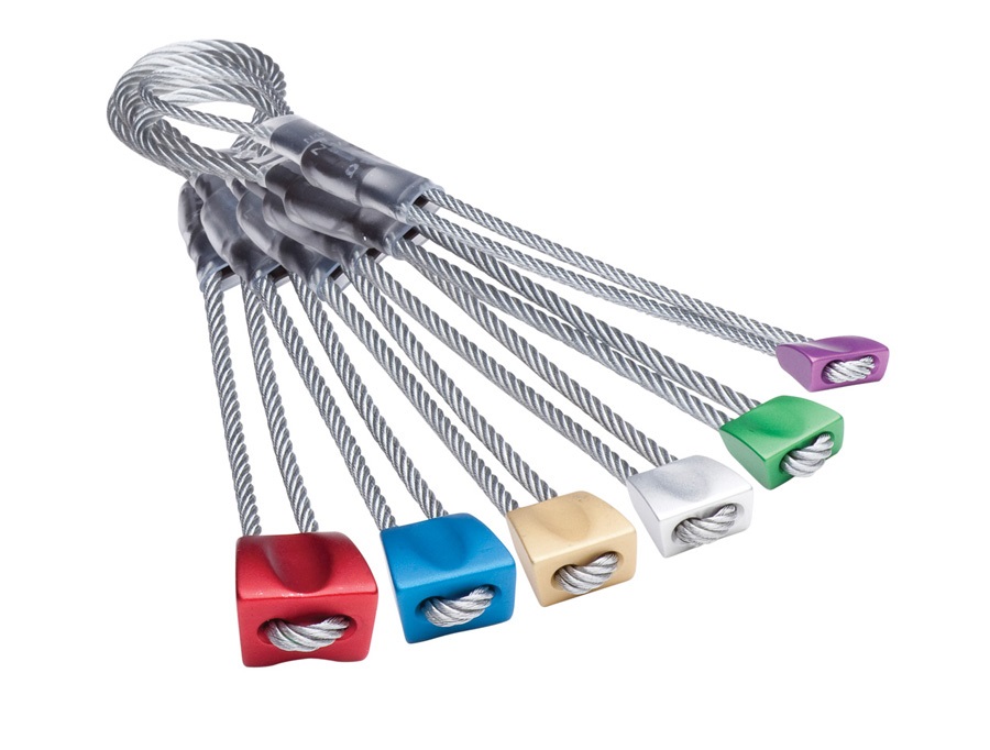 DMM Wallnut Set Rock Climbing Nut Set, 16, Assorted