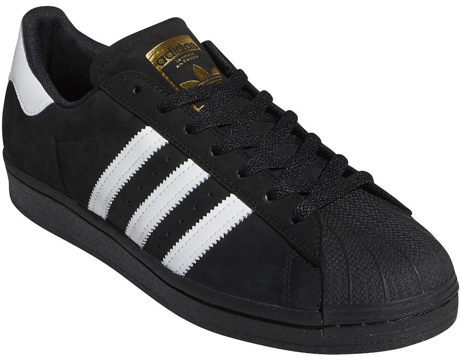 Adidas Superstar ADV Trainers/Skate Shoes, UK 8 Core Black